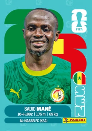 Sadio Mane - SEN15 | Copa do Mundo 2026 | MYP Cards