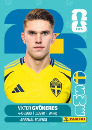 Viktor Gyökeres - SWE20 | Copa do Mundo 2026 | MYP Cards