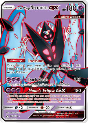 Necrozma Asas Alvorada-GX (143/156) / Dawn Wings Necrozma-GX