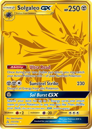Solgaleo-GX (173/156) | Pokémon | MYP Cards