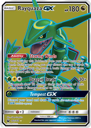 Rayquaza-GX (160/168) | Pokémon | MYP Cards