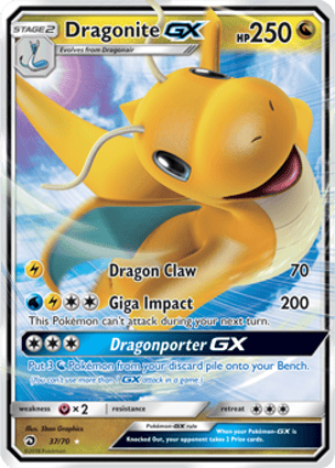 Dragonite-GX (037/70) | Pokémon | MYP Cards