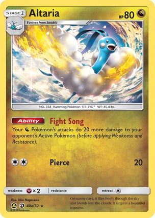 Altaria (040A/70) | Pokémon | MYP Cards