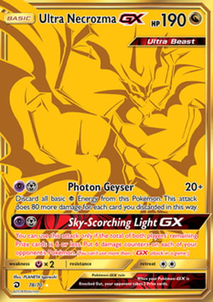 Ultra Necrozma-GX (078/70) | Pokémon | MYP Cards