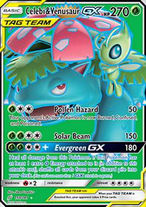 Celebi e Venusaur-GX (159/181) / Celebi & Venusaur-GX