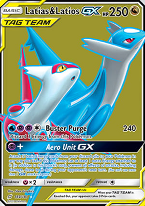 Latias e Latios-GX (169/181) / Latias & Latios-GX | Pokémon