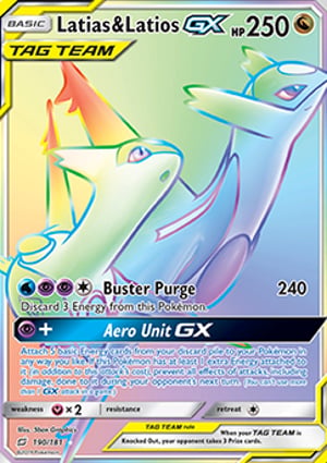 Latias e Latios-GX (190/181) / Latias & Latios-GX | Pokémon