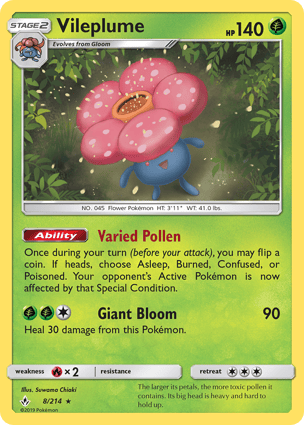 Vileplume (008/214) | Pokémon | MYP Cards
