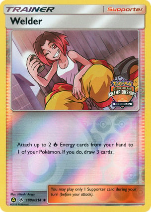 Soldadora (189A/214) / Welder | Pokémon | MYP Cards