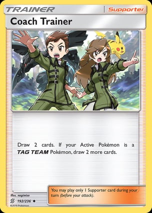 Técnicos de Treinador (192/236) / Coach Trainer | Pokémon | MYP Cards