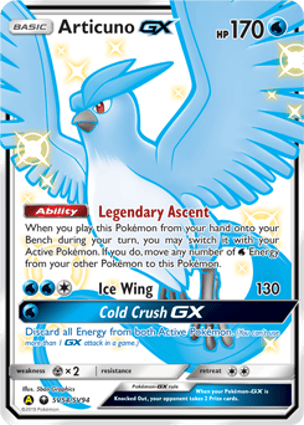 Glaceon-GX (55/94) | Pokémon | MYP Cards