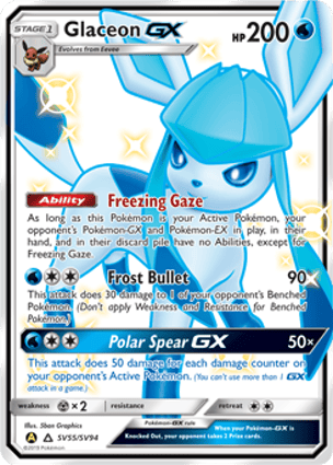 Glaceon-GX (55/94) | Pokémon | MYP Cards
