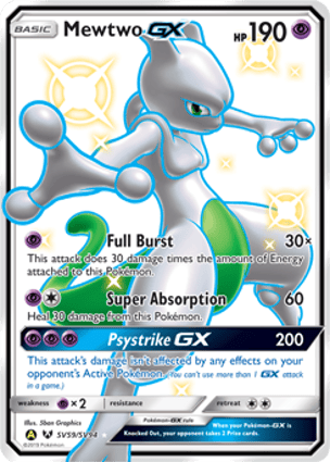 Mewtwo-GX (59/94) | Pokémon | MYP Cards