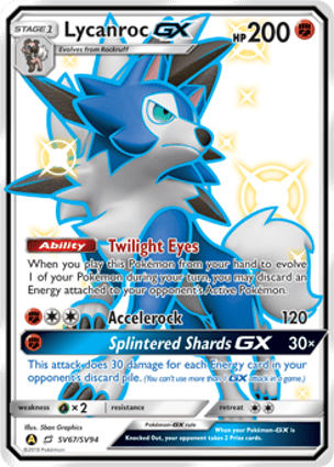 Lycanroc-GX (67/94) | Pokémon | MYP Cards