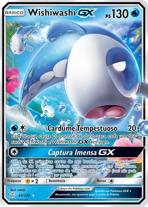 Wishiwashi-GX (063/236) | Pokémon | MYP Cards