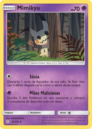 Mimikyu (096/236) | Pokémon | MYP Cards