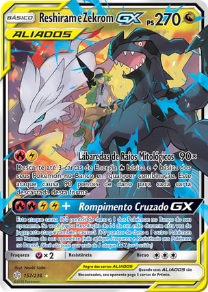 Reshiram e Zekrom-GX (157/236) / Reshiram & Zekrom-GX