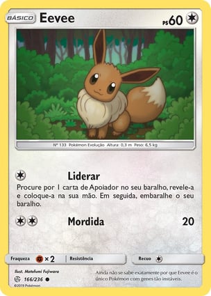 Eevee (167/236) | Pokémon | MYP Cards