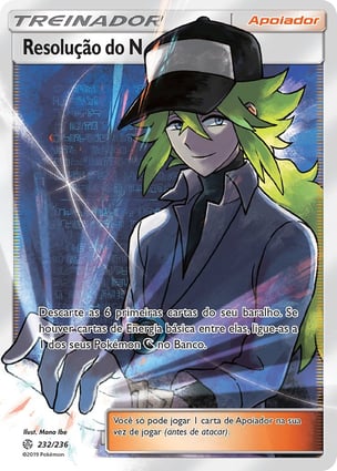 Resolução do N (232/236) / N's Resolve | Pokémon | MYP Cards Resolução do N (232/236) / N's Resolve | Pokémon | MYP Cards