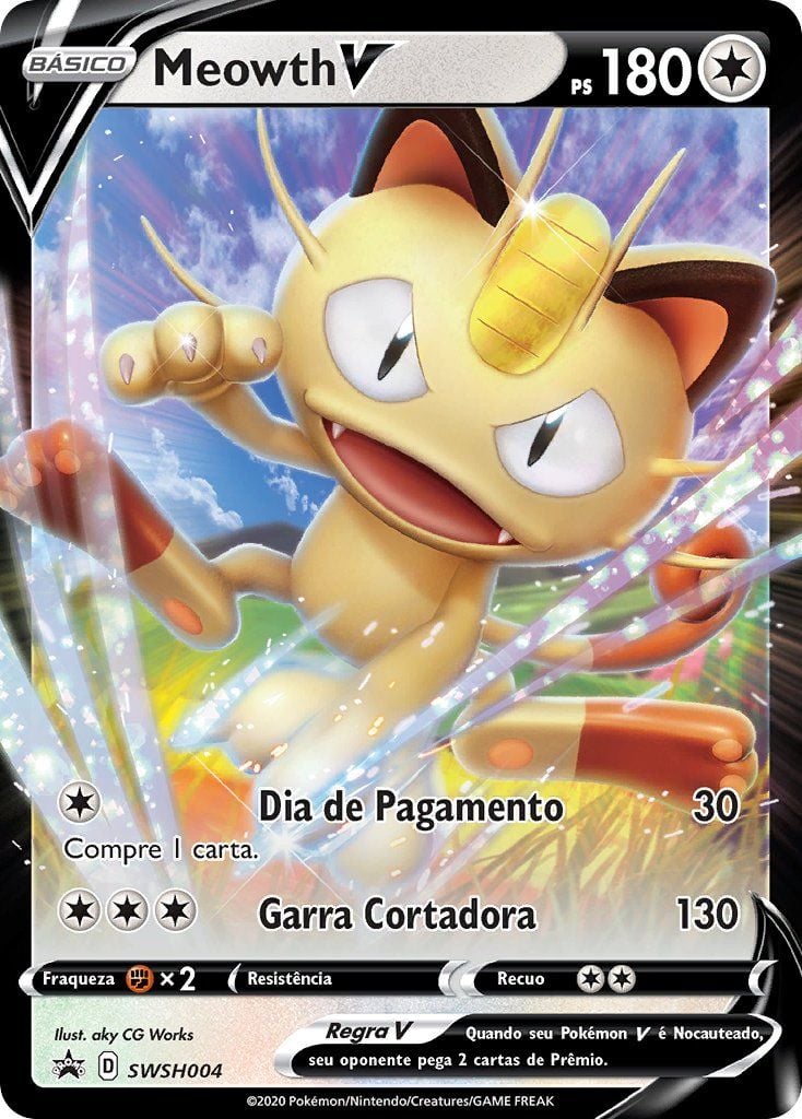 PSA10 ニャースV MEOWTH V PC CHARENGE promo Meowth V (SWSH004) | Pokémon | MYP Cards