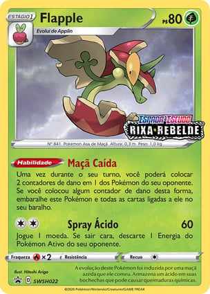 Flapple (SWSH022) | Pokémon | MYP Cards