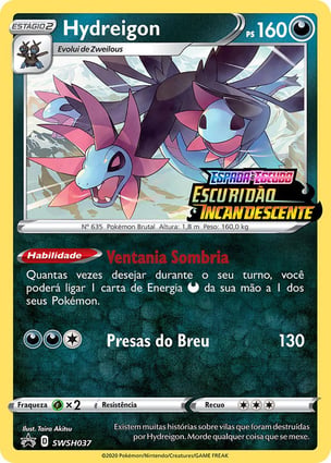 Hydreigon (SWSH037) | Pokémon | MYP Cards
