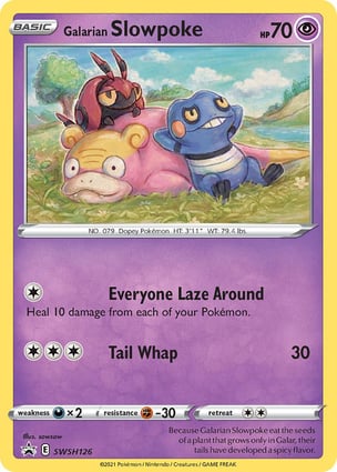 Galarian Slowpoke (SWSH126) | Pokémon | MYP Cards