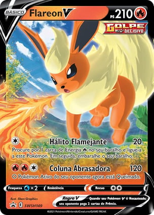 Flareon V (SWSH149) | Pokémon | MYP Cards