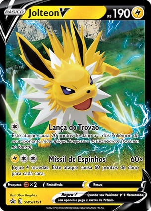 Jolteon V (SWSH151) | Pokémon | MYP Cards
