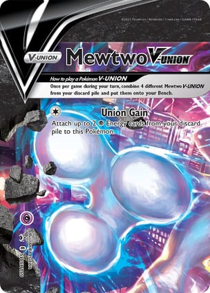 Mewtwo V-UNION (SWSH159) | Pokémon | MYP Cards