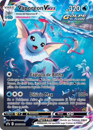 Vaporeon VMAX SWSH182 ポケモンカード Vaporeon VMAX (SWSH182) | Pokémon | MYP Cards