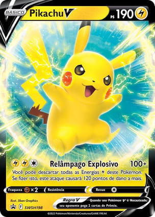 Pikachu V (SWSH198) | Pokémon | MYP Cards