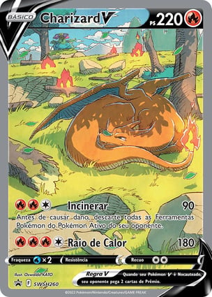 Charizard V (SWSH260) | Pokémon | MYP Cards
