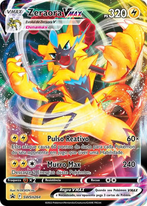 ポケモンカード　 Zeraora VMAX (SWSH264) | Pokémon | MYP Cards