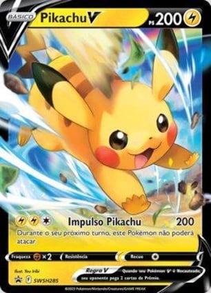 McGenga Pikachu V HP999 ポケモンカード Pikachu V (SWSH285) | Pokémon | MYP Cards