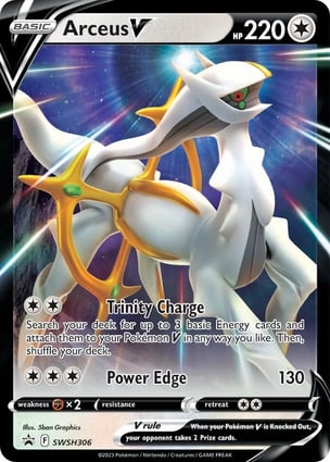 Arceus V (SWSH306) | Pokémon | MYP Cards