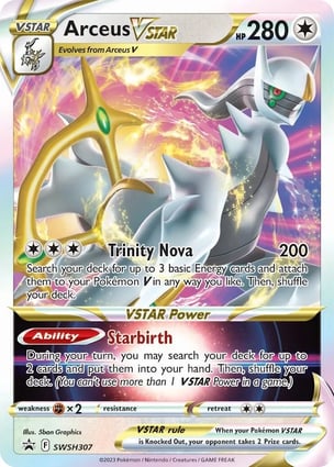 ダイアログVSTAR FA-UR 280HP Histórico de Preços - Arceus V Astro | Pokémon | MYP Cards