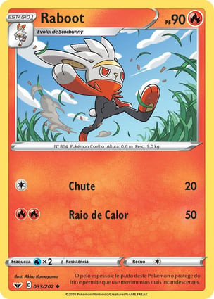 Raboot (032/202) | Pokémon | MYP Cards