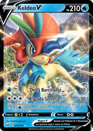Keldeo V (053/202) | Pokémon | MYP Cards