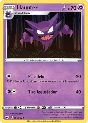 Haunter (084/202) | Pokémon | MYP Cards