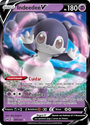 Indeedee V (091/202) | Pokémon | MYP Cards