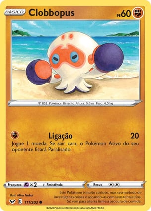 clobbopus pokemon card price 6-7 #pokemoninvesting #pokemontcg #pokemoncards #pokemontcgcommunity Preserved in a tamper Clobbopus (111/202) | Pokmon |