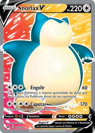 Snorlax V (197/202) | Pokémon | MYP Cards