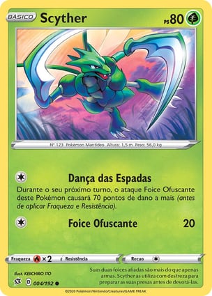 Scyther (004/192) | Pokémon | MYP Cards