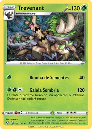 Trevenant (015/192) | Pokémon | MYP Cards