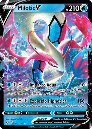 Milotic V (043/192) | Pokémon | MYP Cards
