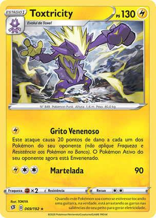 Toxtricity (069/192) | Pokémon | MYP Cards