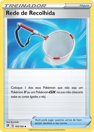 Rede de Recolhida (165/192) / Scoop Up Net | Pokémon | MYP Cards