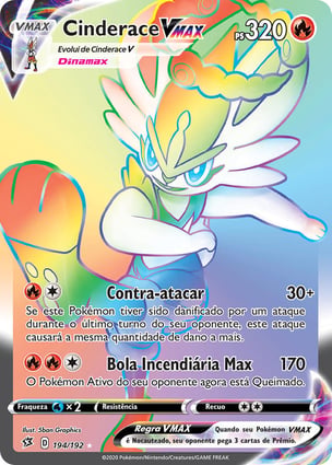 Cinderace VMAX (194/192) | Pokémon | MYP Cards