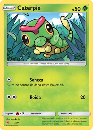 Caterpie (001/30) | Pokémon | MYP Cards